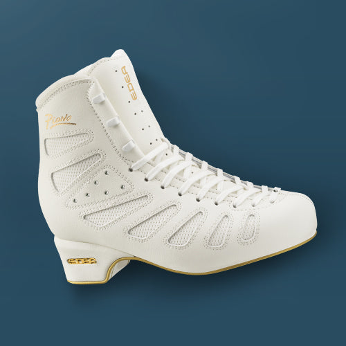 Edea Piano Boot with Off-Ice Blade Attached - White